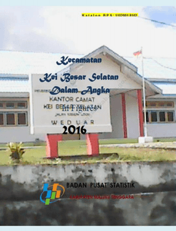 Kecamatan Kei Besar Selatan Dalam Angka 2016